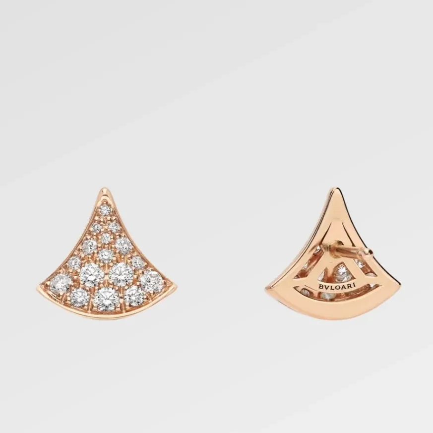 Bvlgari Divas Dream Earrings Rose Gold