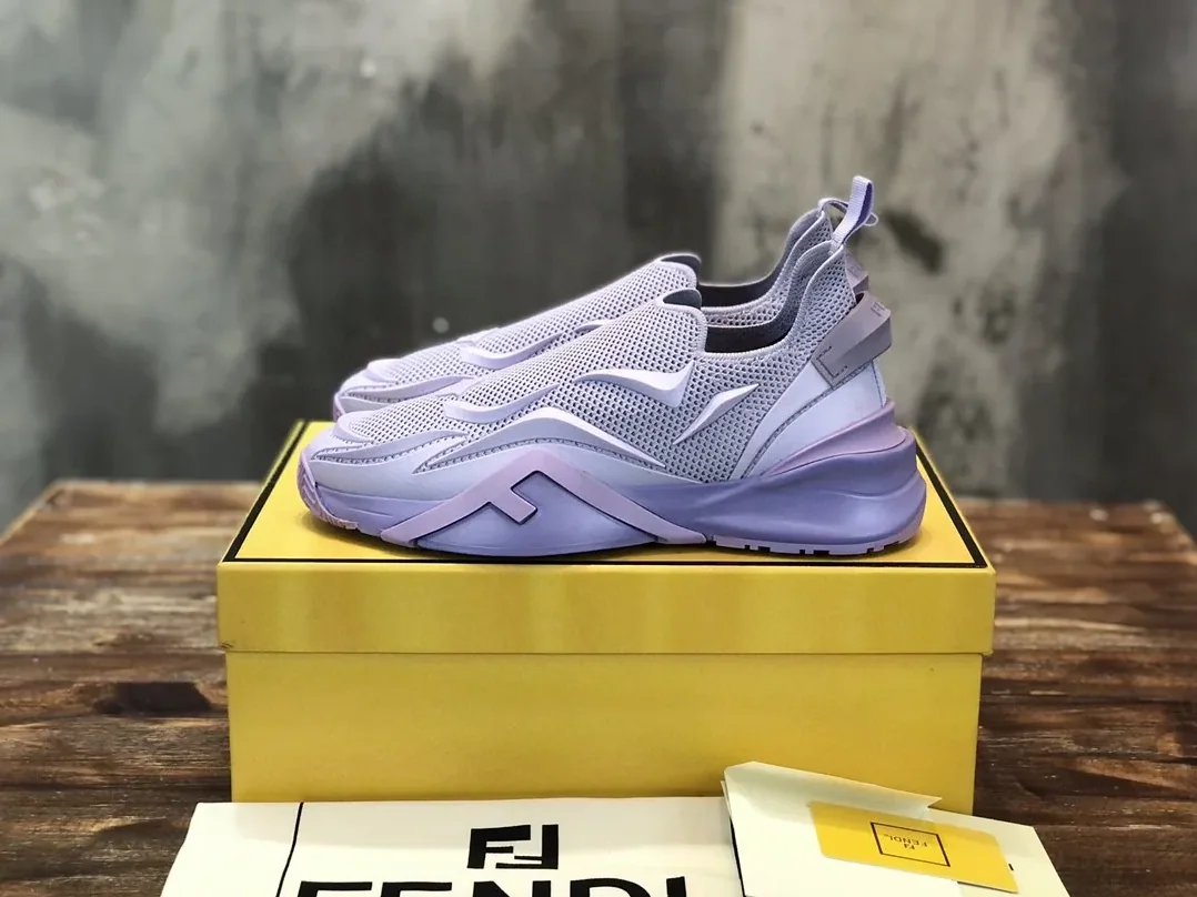 Fendi Flow Purple Sneakers 7E1504AHI8F1GB9 Fendi Flow Purple Sneakers 7E1504AHI8F1GB9