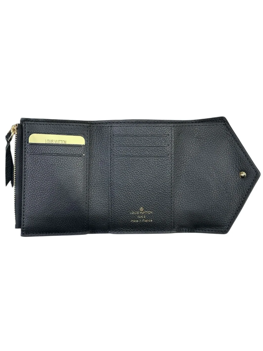 Victorine Wallet Black Monogram