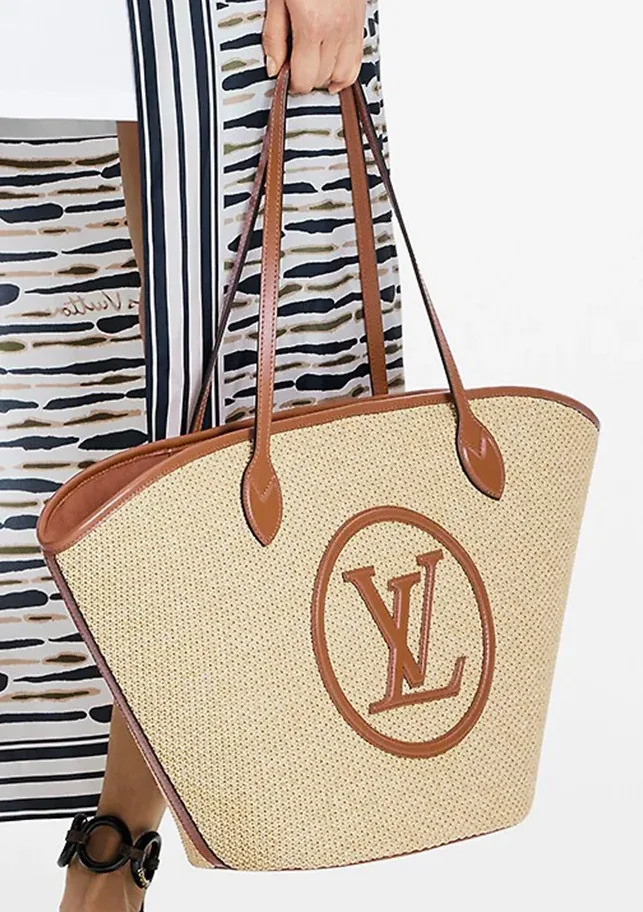 Louis Vuitton Saint Jacques Raffia Brown / LV