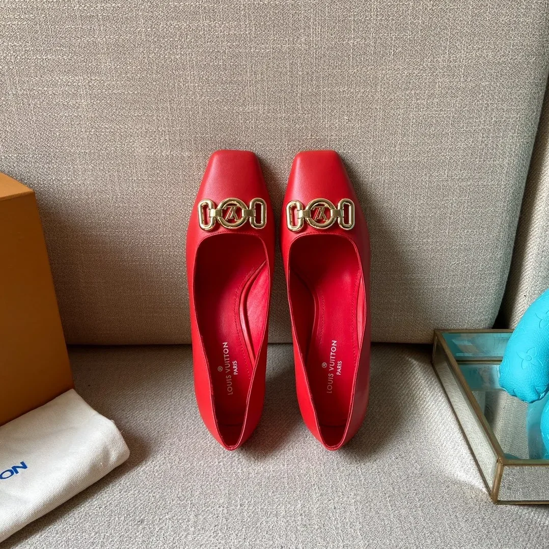 Louis Vuitton Rotary Pump Red for Women