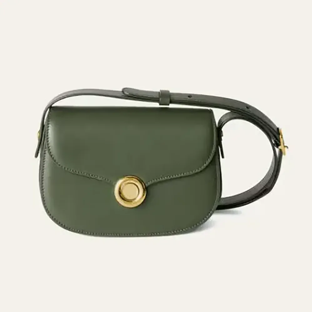 Loro Piana Mini Ghiera Bag for Women in Dark Green Loro Piana Mini Ghiera Bag for Women in Dark Green