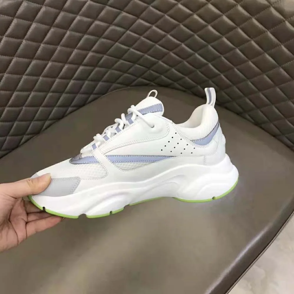 Dior B22 Sneaker White Technical Mesh and Smooth Calfskin for Men