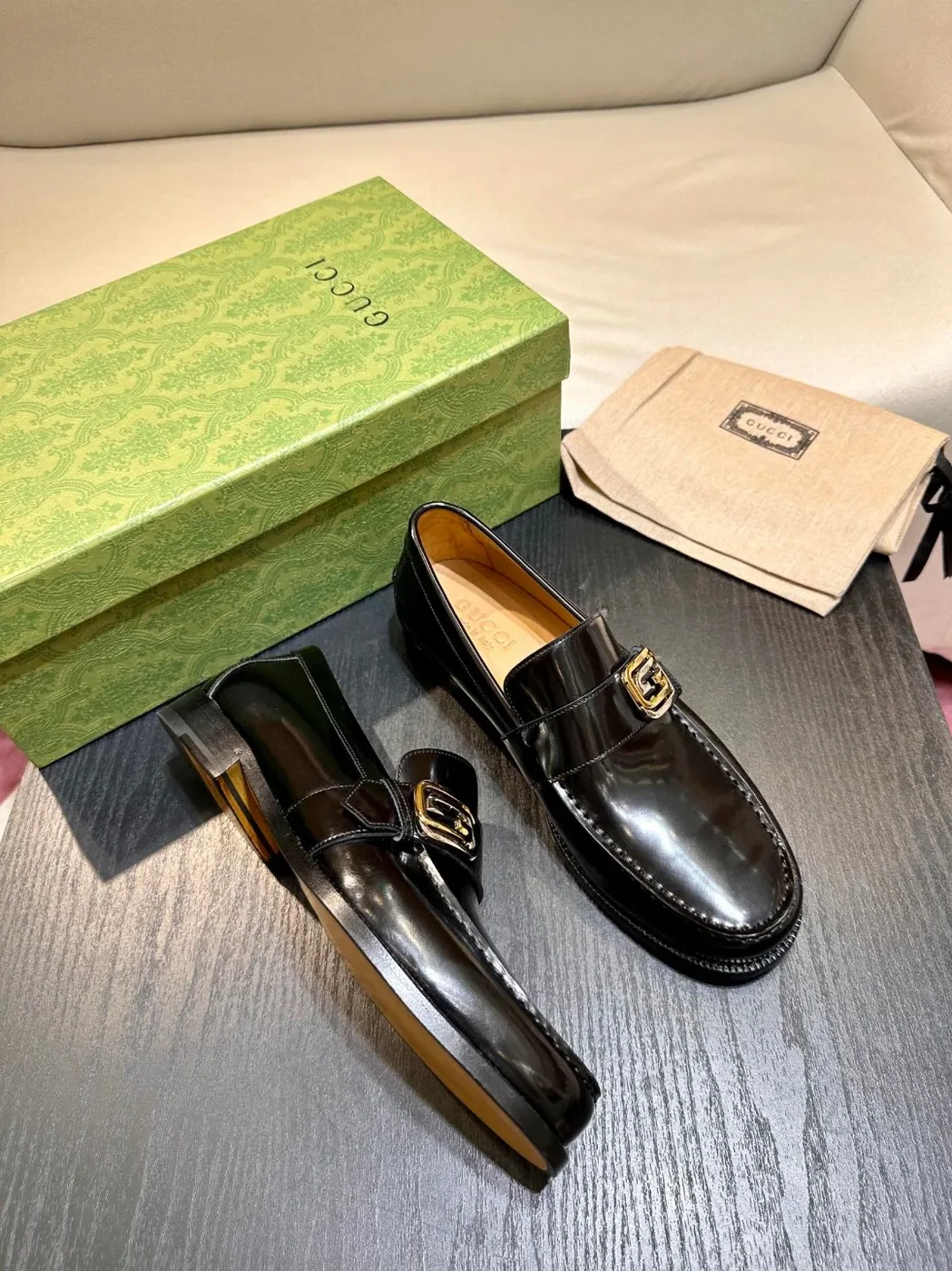 Gucci Interlocking G Loafer Black Gucci Interlocking G Loafer Black
