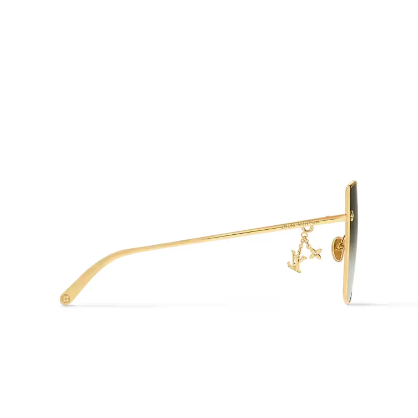 Louis Vuitton Charm Cat Eye Sunglasses Gold Louis Vuitton Charm Cat Eye Sunglasses Gold