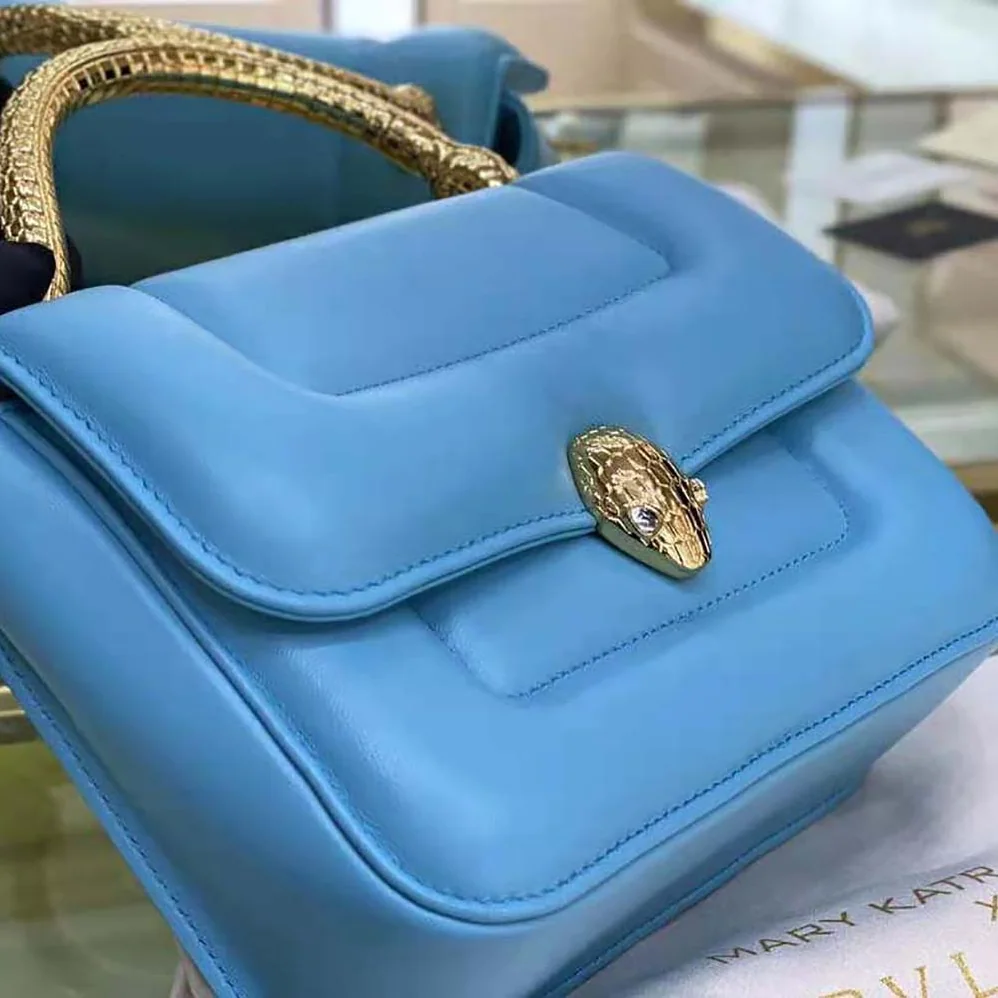 Bvlgari Mary Katrantzou X Bvlgari Top Handle for Women in Blue