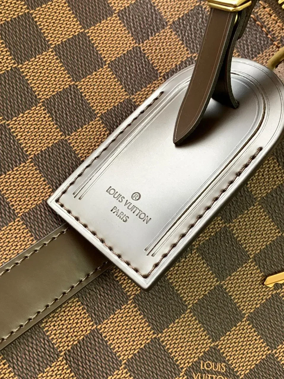Louis Vuitton Luggage Bag Damier Brown