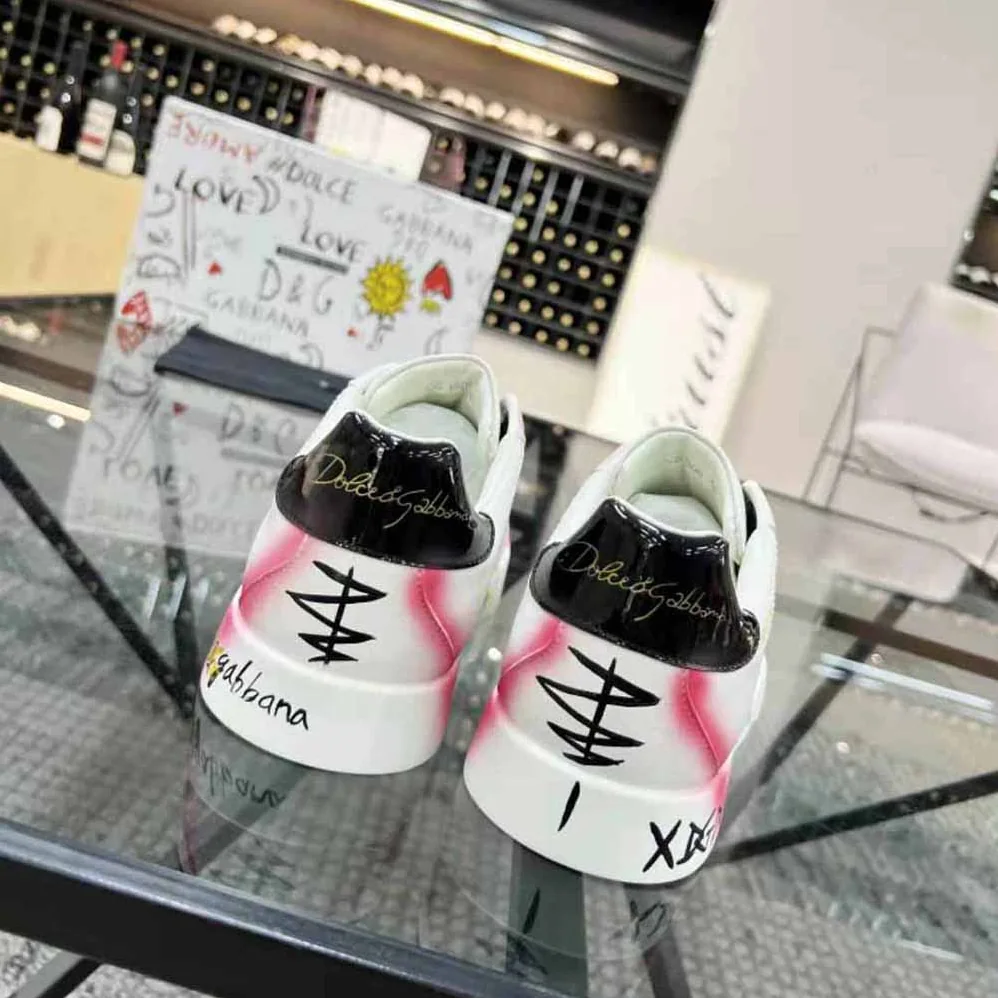 Dolce Gabbana D&G Limited Edition Portofino Sneakers for Unisex Dolce Gabbana D&G Limited Edition Portofino Sneakers for Unisex