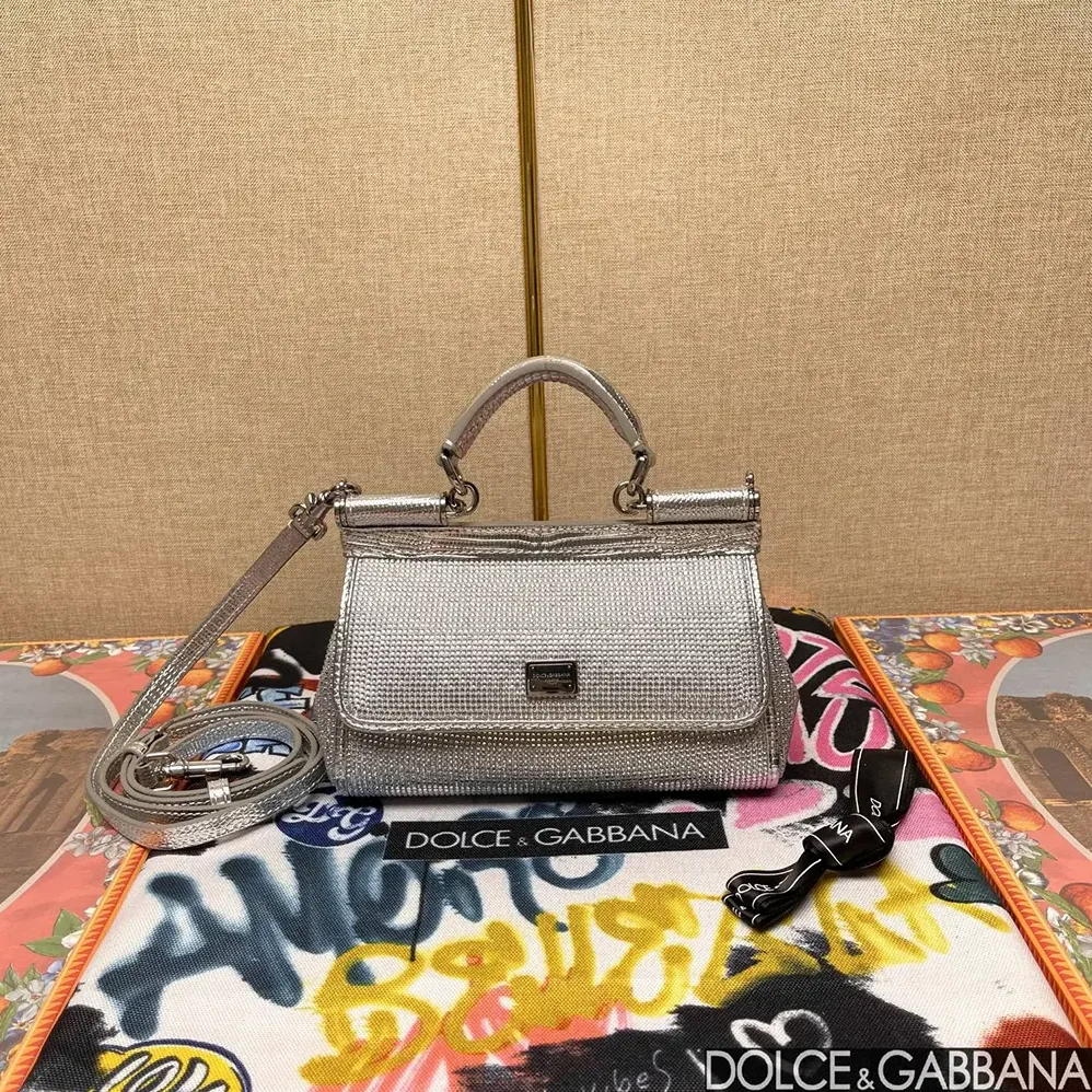 Dolce Gabbana D&G KIM DOLCE&GABBANA Small Sicily Handbag for Women Dolce Gabbana D&G KIM DOLCE&GABBANA Small Sicily Handbag for Women