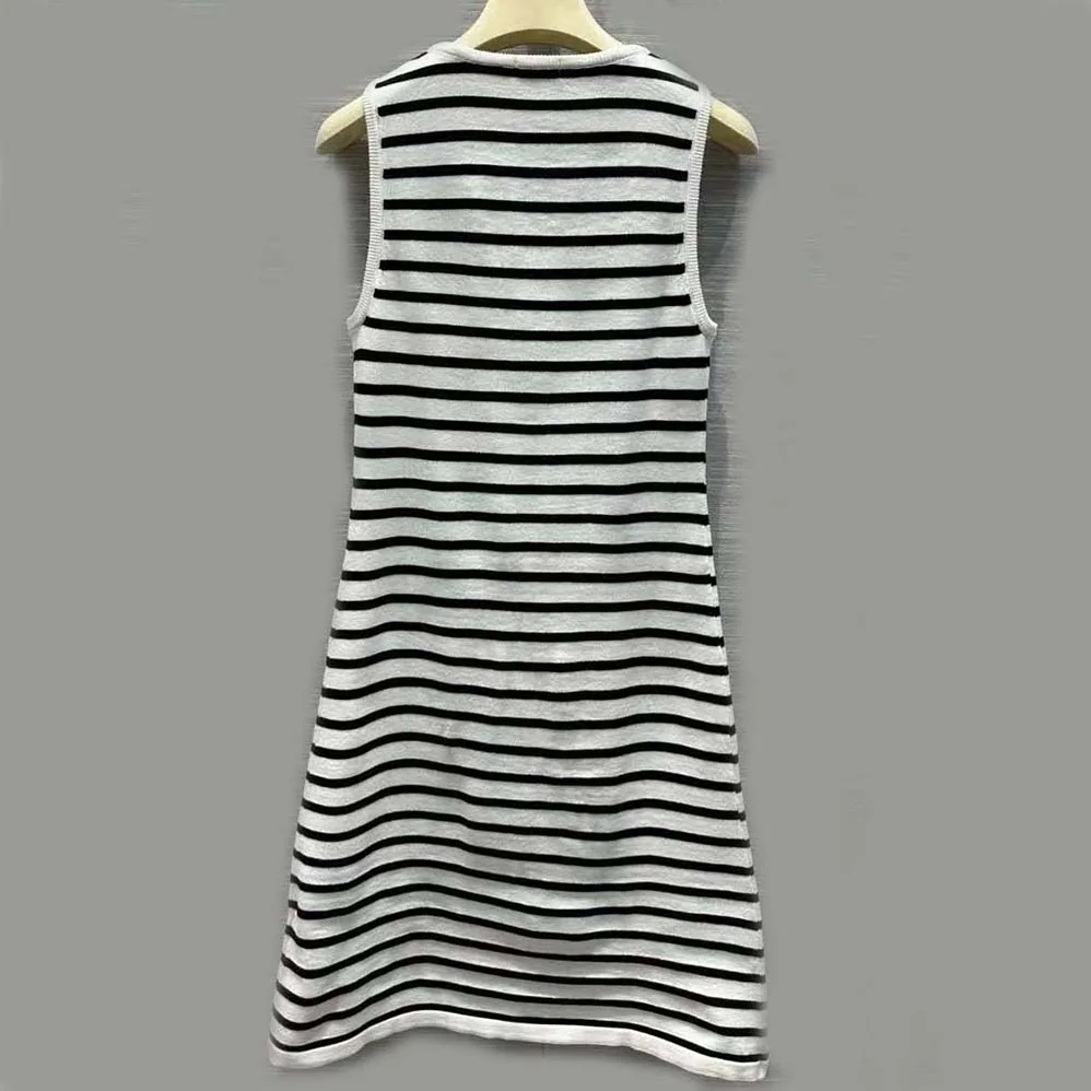 Miu Miu Cotton Mini-Dress with Knit Logo Patch for Women in White