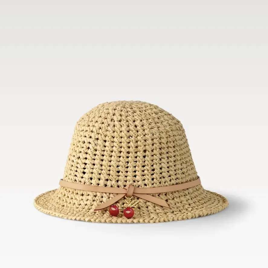 Louis Vuitton LV x TM Cerise Charms Hat Natural