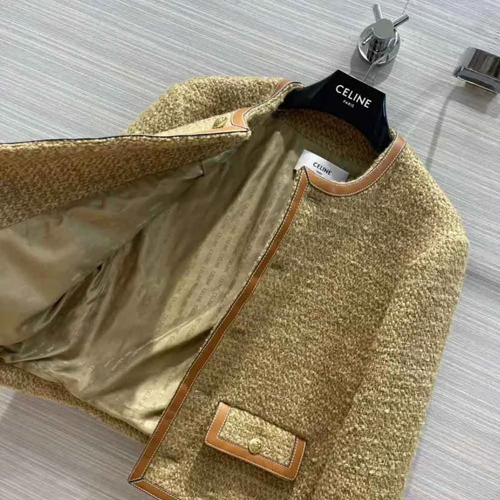 Celine Chasseur Jacket in Mohair Wool for Women