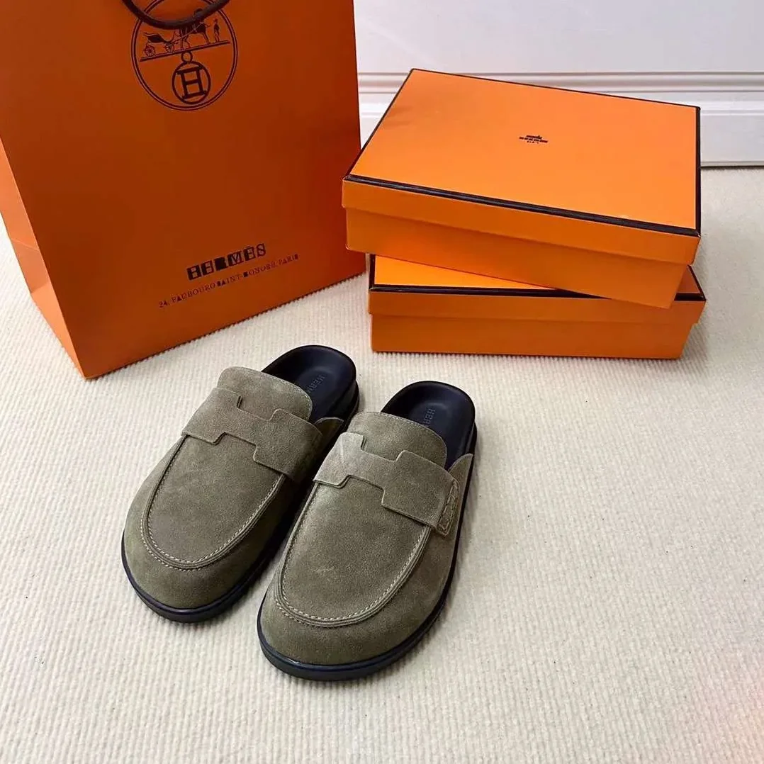 Hermes Go Mule Green