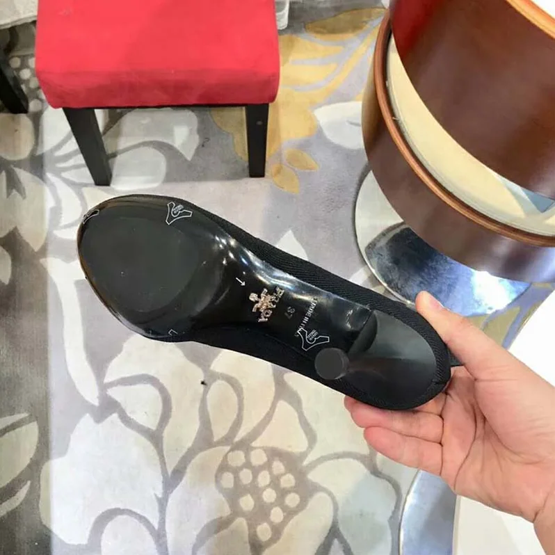 Prada Shoes Stretch Fabric Booties 90mm Heel Hight for Women in Black Prada Shoes Stretch Fabric Booties 90mm Heel Hight for Women in Black