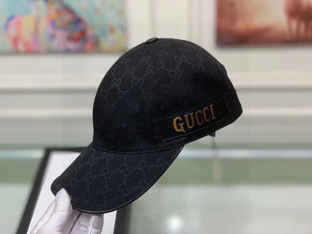 Gucci Baseball Hat Black Gucci Baseball Hat Black