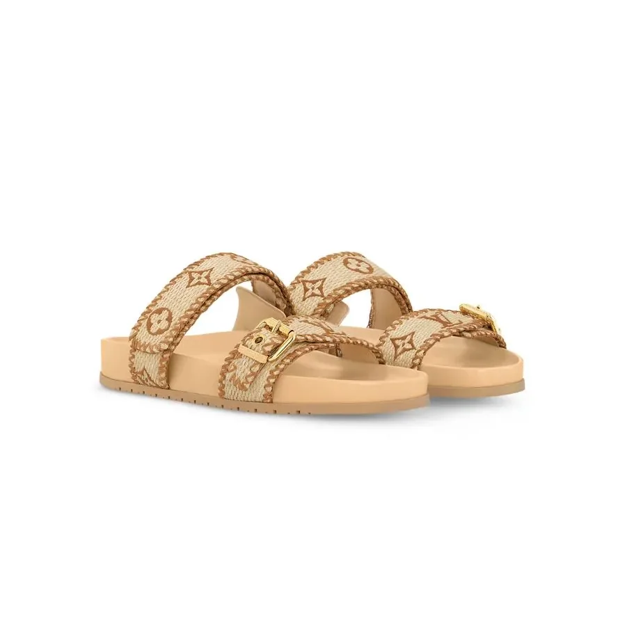 Louis Vuitton Bom Dia Flat Comfort Mule - 1ACZID Louis Vuitton Bom Dia Flat Comfort Mule - 1ACZID