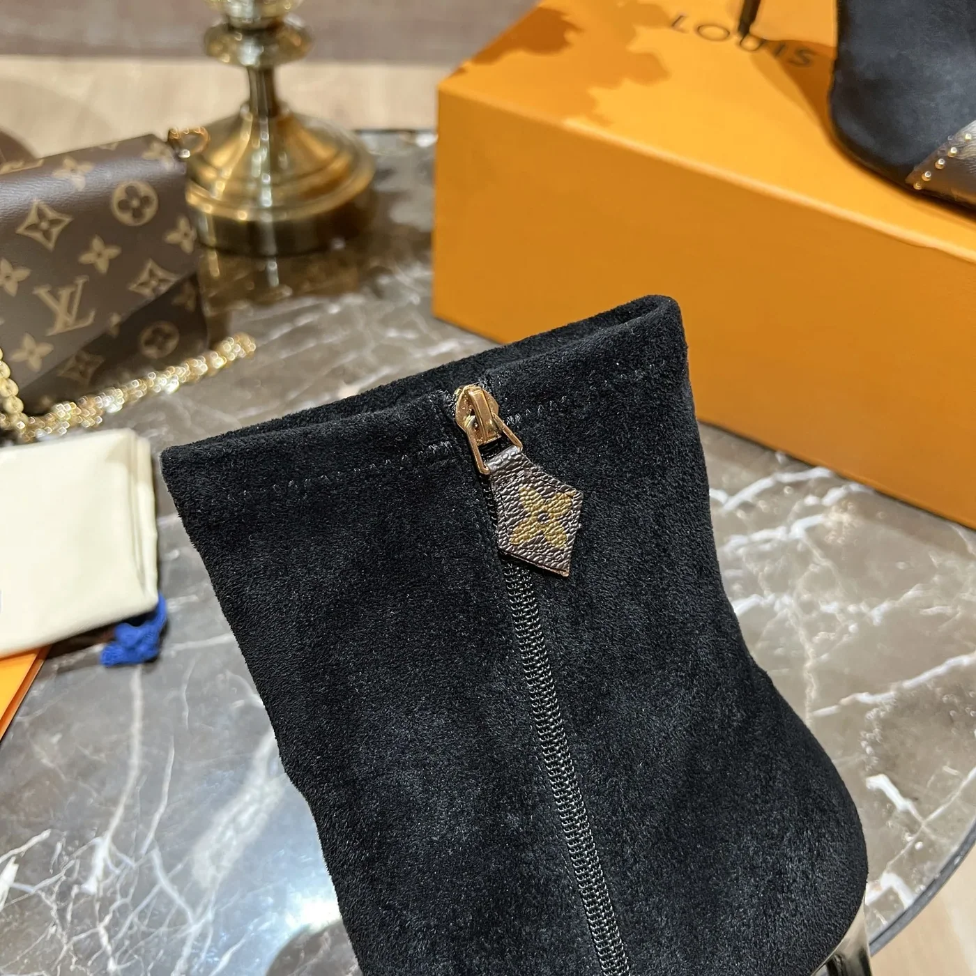 Louis Vuitton Cherie Ankle Boots Black for Women Louis Vuitton Cherie Ankle Boots Black for Women