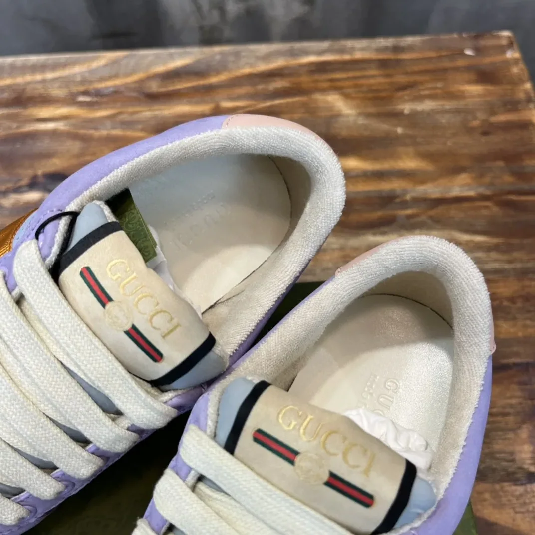Gucci Gucci Lovelight Screener Sneaker Lilac for Men Gucci Gucci Lovelight Screener Sneaker Lilac for Men