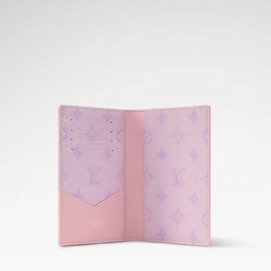Louis Vuitton Passport Cover in Sweet Lavender Monogram Empreinte