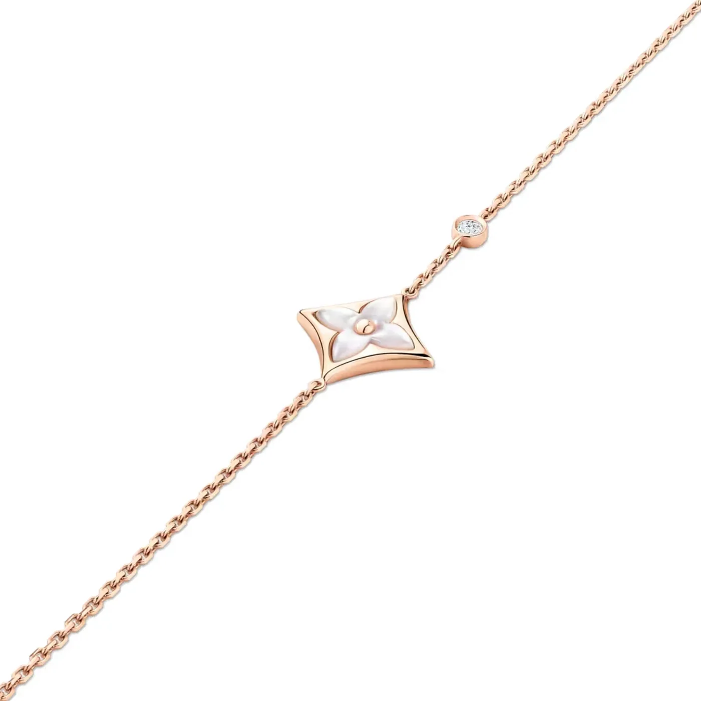 Louis Vuitton Color Blossom BB Star Bracelet Pink in Toned Louis Vuitton Color Blossom BB Star Bracelet Pink in Toned