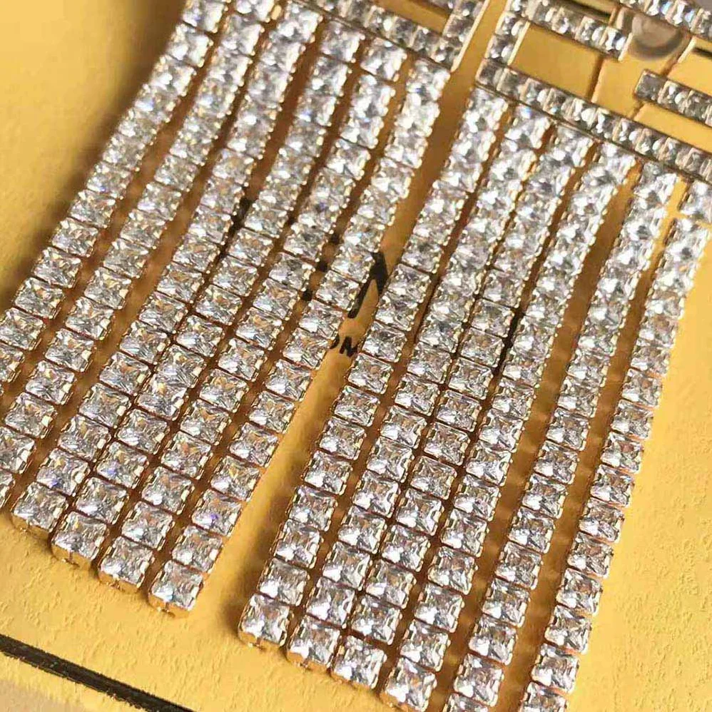 Fendi Baguette Earrings Silver for Women in Colored Earrings Fendi Baguette Earrings Silver for Women in Colored Earrings