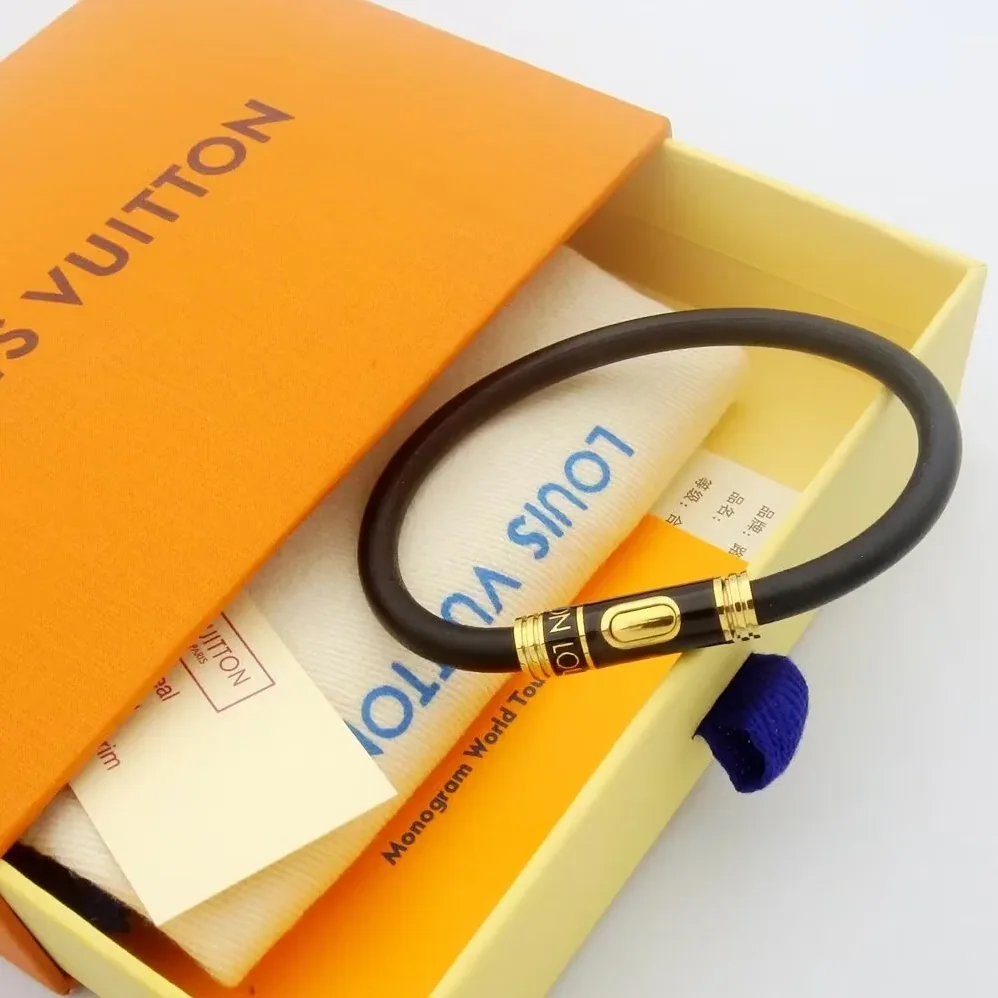 Louis Vuitton Rope Bracelet Black Louis Vuitton Rope Bracelet Black