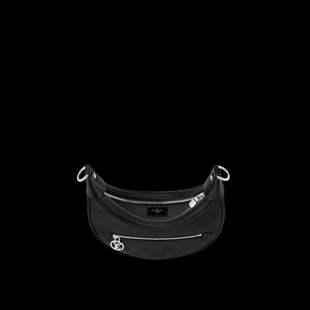 Louis Vuitton Loop Black Bag 9 Inches/ Louis Vuitton Loop Black Bag 9 Inches/