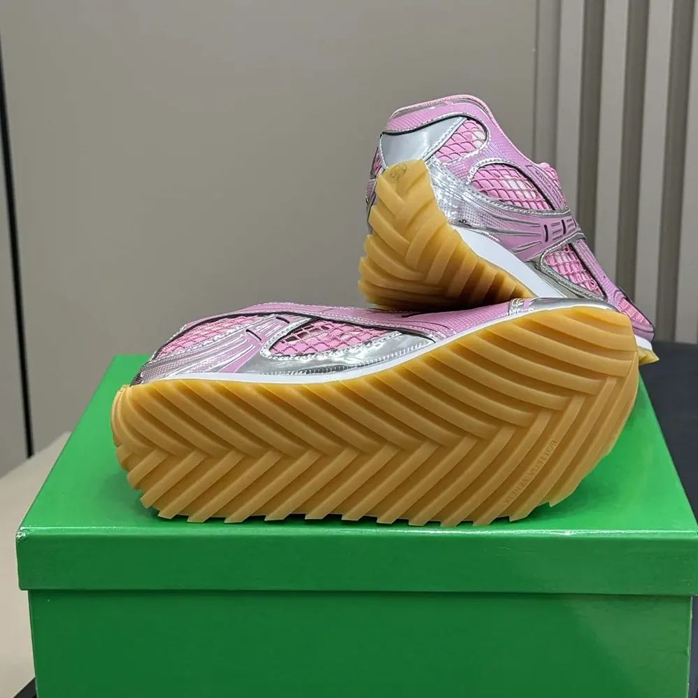 Bottega Veneta Orbit Sneaker for Unisex in Pink Bottega Veneta Orbit Sneaker for Unisex in Pink