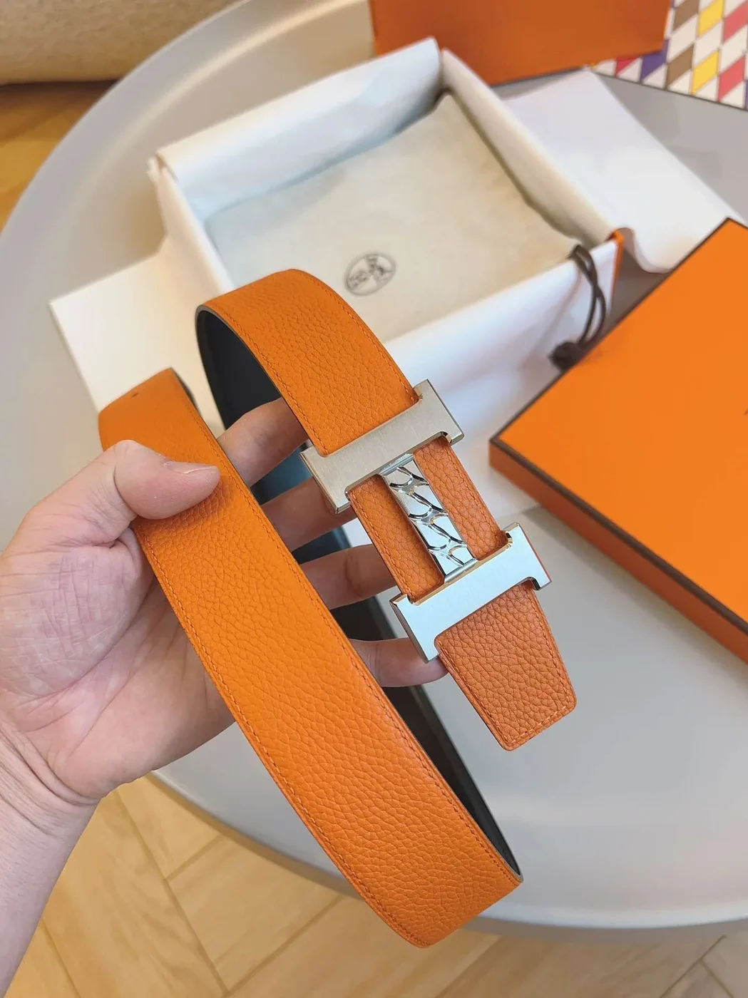 Hermes Constance Belt Buckle Brown Hermes Constance Belt Buckle Brown