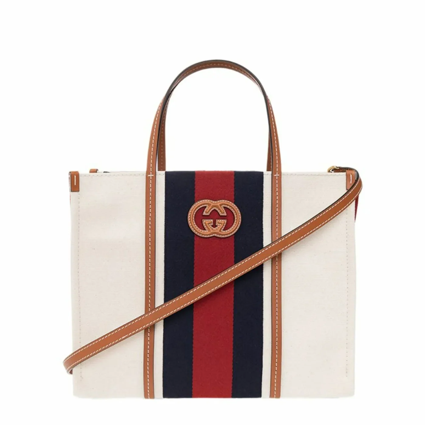 Gucci Medium Interlocking G Tote Bag FABCL 9553- 13.5 Inches/ Gucci Medium Interlocking G Tote Bag FABCL 9553- 13.5 Inches/