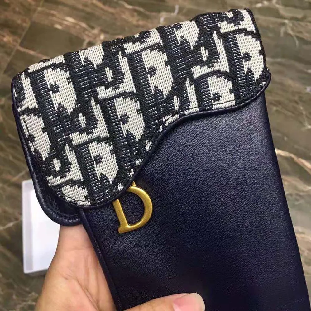 Dior Saddle Gloves Navy Blue Smooth Lambskin for Women Dior Saddle Gloves Navy Blue Smooth Lambskin for Women