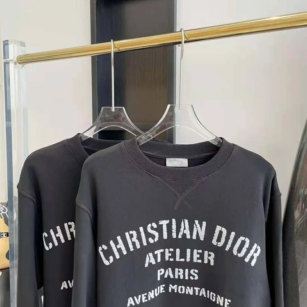 Dior Christian Dior Atelier T for Women in Shirt Black Cotton Jersey
