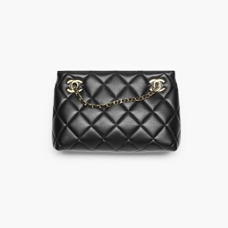 Chanel Small Tote Bag in Black
