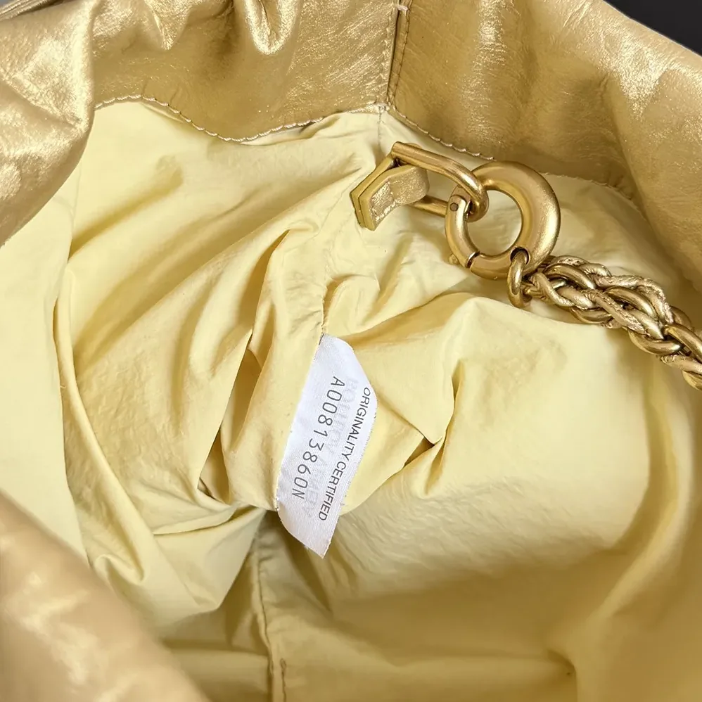 Bottega Veneta Dustbag Notte for Women in Gold