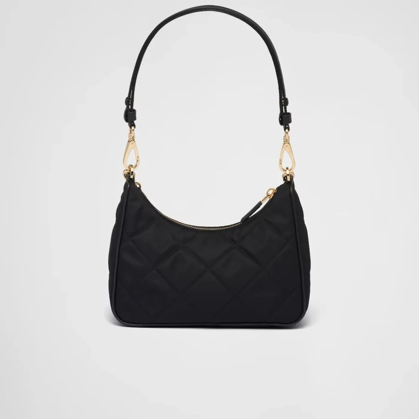 Prada Re- 1995 Chaîne Re-Nylon Mini-Bag Black 1BC204_2AOS_F0002_V_QOO- / 8.6 Inches Prada Re- 1995 Chaîne Re-Nylon Mini-Bag Black 1BC204_2AOS_F0002_V_QOO- / 8.6 Inches