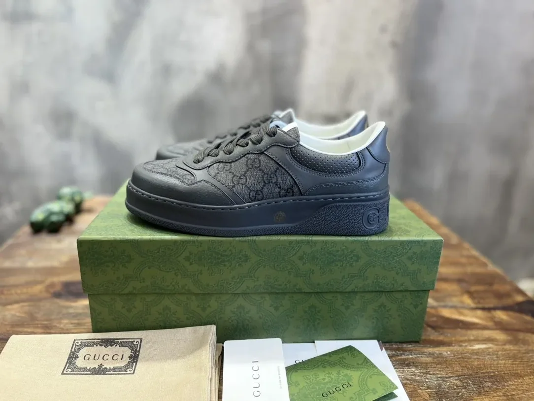 Gucci Screener GG Sneaker Dark Grey Gucci Screener GG Sneaker Dark Grey