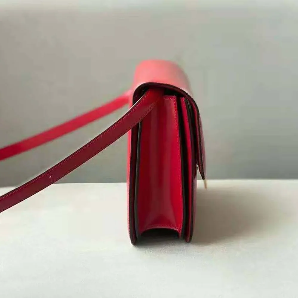 Celine Medium Classic Bag in Box Calfskin for Women in Red Celine Medium Classic Bag in Box Calfskin for Women in Red