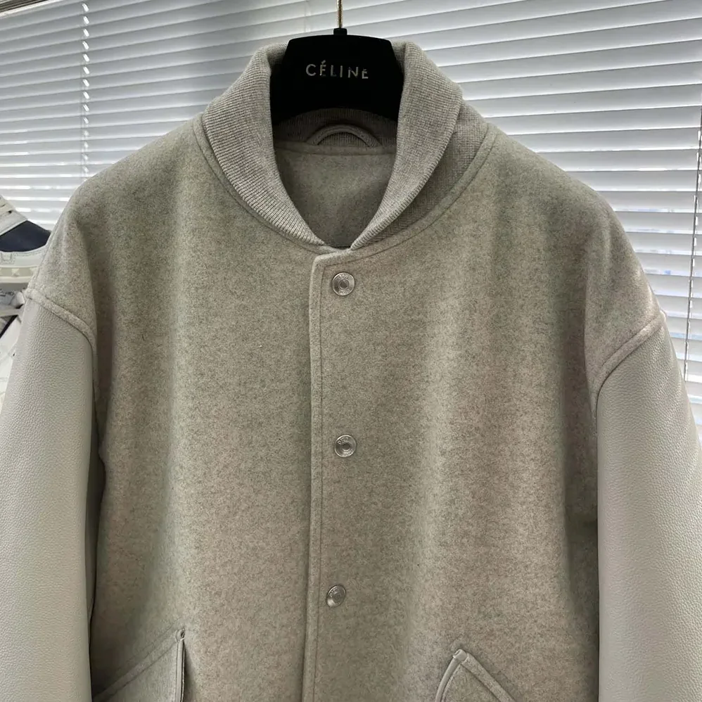 Dior Jacket Ecru Cowhide Leather for Men Dior Jacket Ecru Cowhide Leather for Men