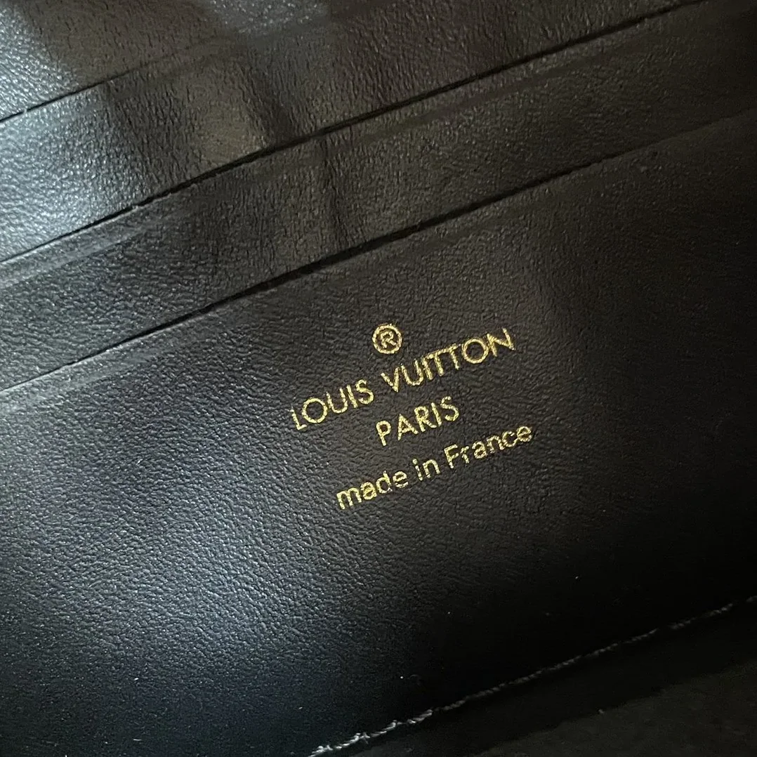 Louis Vuitton Dauphine Chain Wallet Combines Monogram And Monogram Reverse Canvas By Nicolas Ghesquière