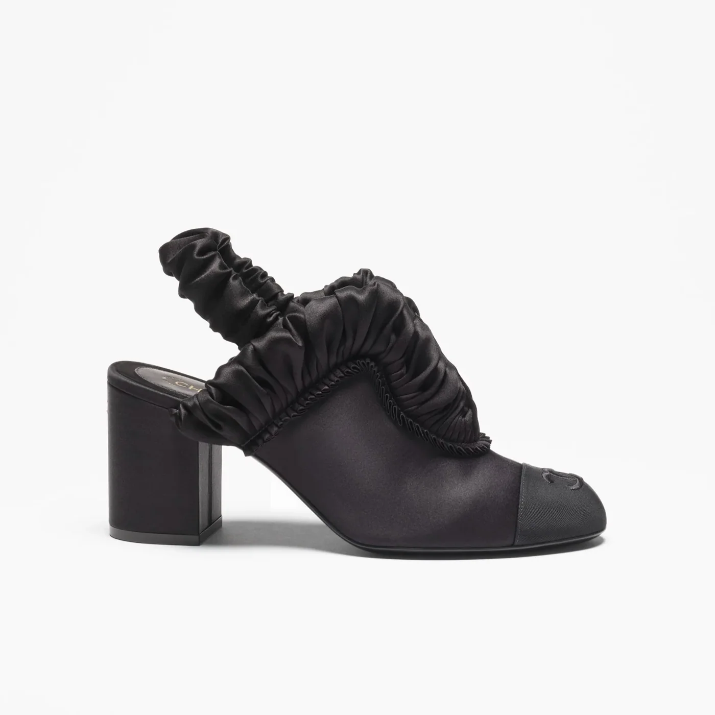 Chanel Slingbacks Black