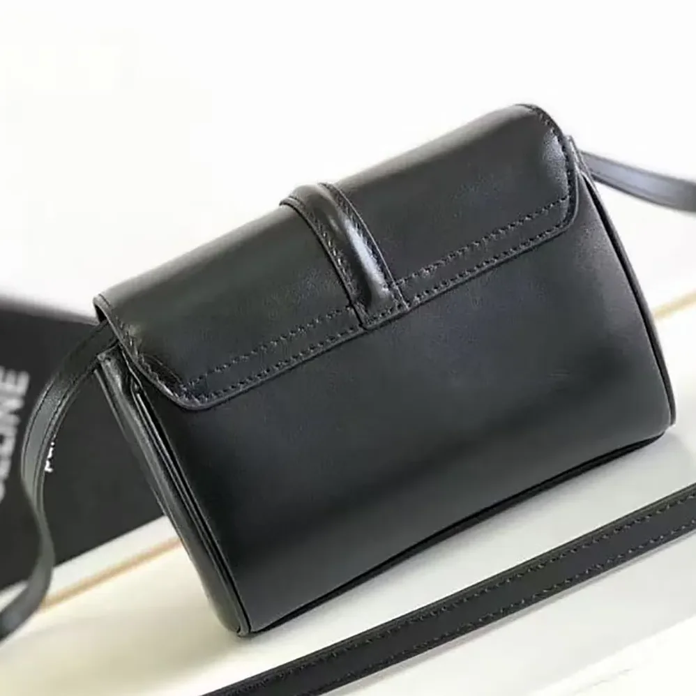 Celine Mini Soft 16 in Smooth Calfskin for Women in Black Celine Mini Soft 16 in Smooth Calfskin for Women in Black