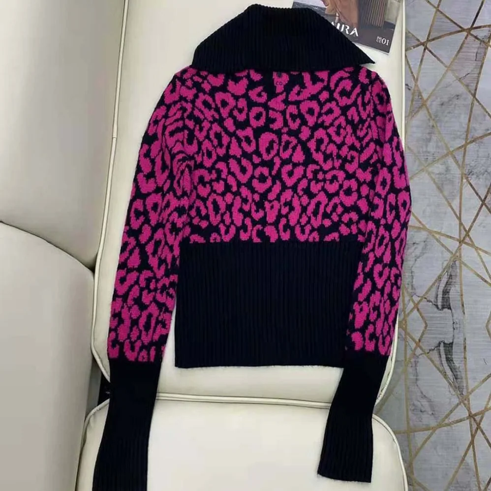 Dior Sweater Raspberry and Black Pop Mizza Cashmere for Women Dior Sweater Raspberry and Black Pop Mizza Cashmere for Women