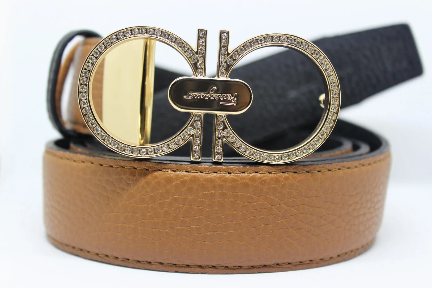 Reversible Leather Belt Double Color Excellent Colors