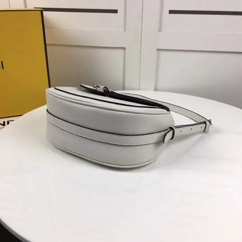 Fendi Shoulder Bag in Calf Leather for Women in White