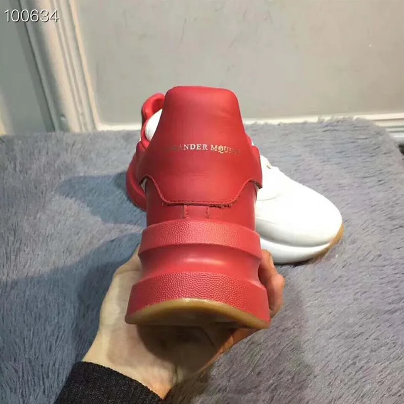 Alexander Mcqueen Oversized Runner 50mm Heel Hight for Unisex in Red Alexander Mcqueen Oversized Runner 50mm Heel Hight for Unisex in Red