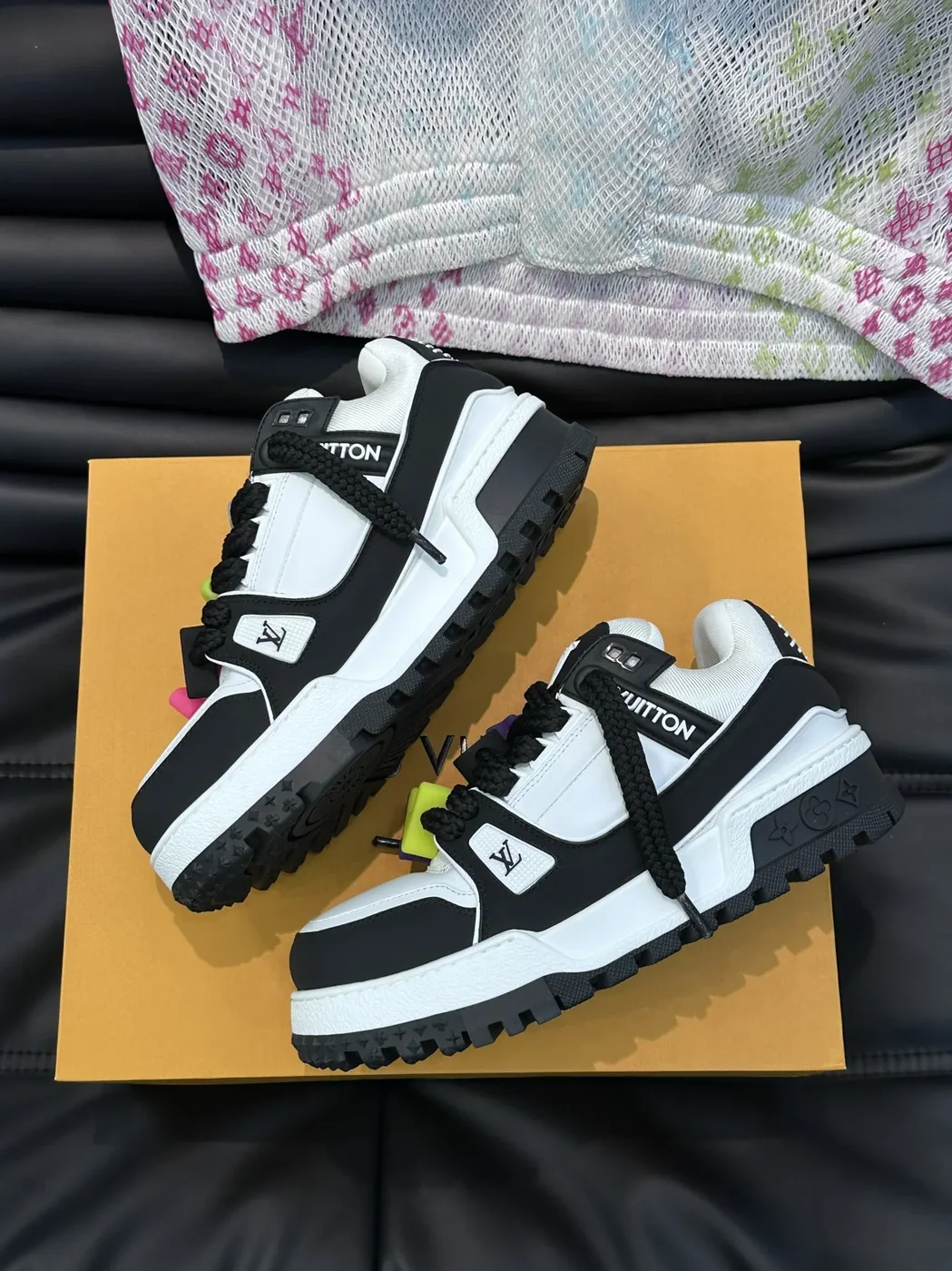 Louis Vuitton Trainer Sneaker LV Black Louis Vuitton Trainer Sneaker LV Black