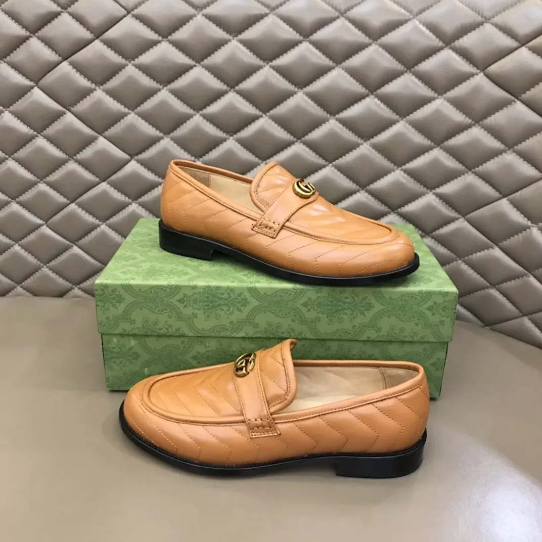 Gucci Loafer With Interlocking G Light Brown Gucci Loafer With Interlocking G Light Brown