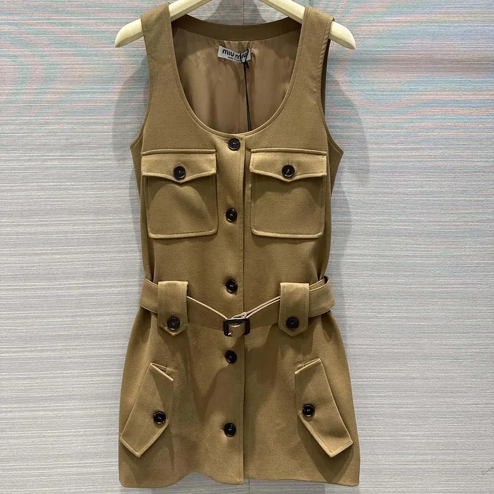 Miu Miu Gabardine Mini for Women in dress Miu Miu Gabardine Mini for Women in dress