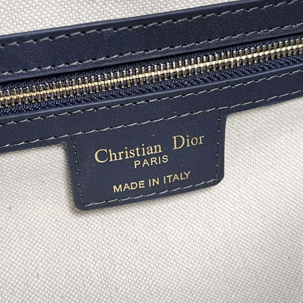Dior Small D-Journey Bag Blue Dior Oblique Jacquard for Women
