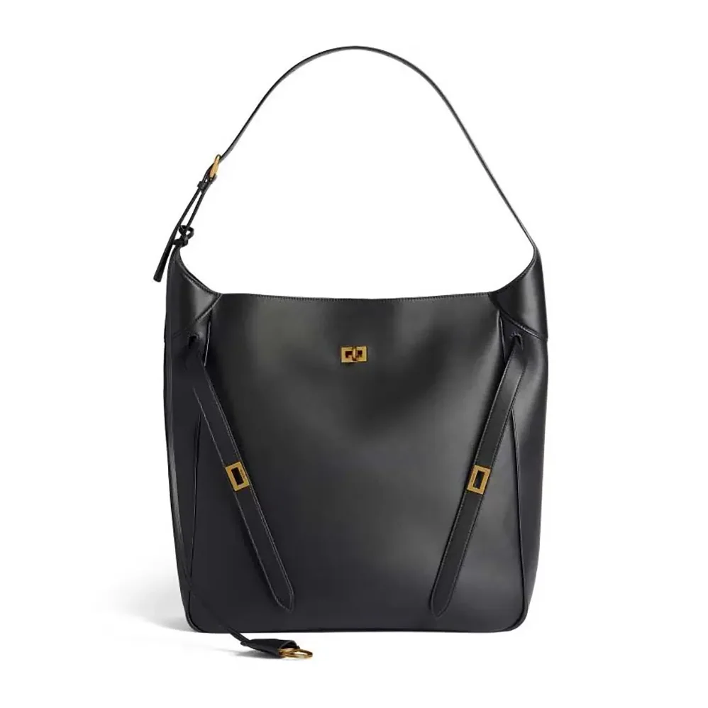 Balenciaga Bel Air Large Hobo Bag in Black Smooth Calfskin for Women Balenciaga Bel Air Large Hobo Bag in Black Smooth Calfskin for Women